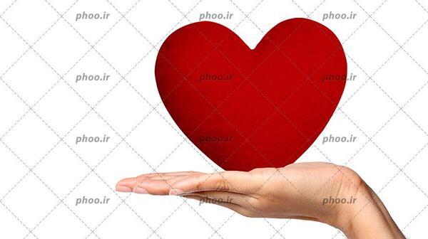 عکس قلب با پس زمینه سفید