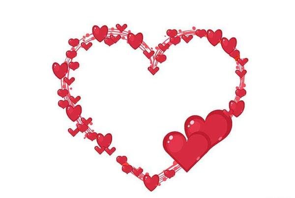 عکس قلب برای پروفایل شاد