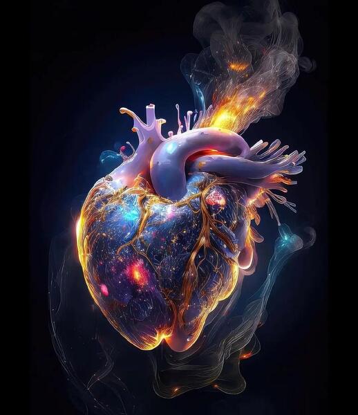 عکس پروفایل قلب اکلیلی