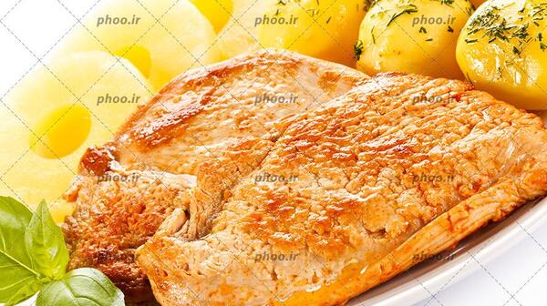 عکس فیله مرغ پخته