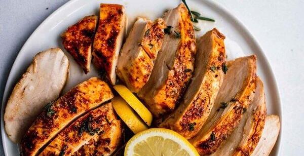 عکس غذای فیله مرغ
