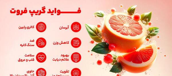 عکس آب گریپ فروت