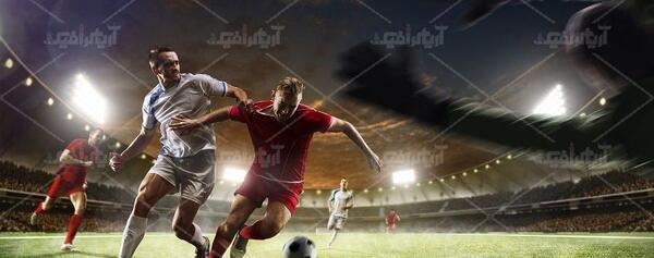 عکس فوتبال گل زدن
