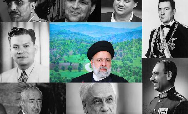 عکس فوت شدن رئیسی