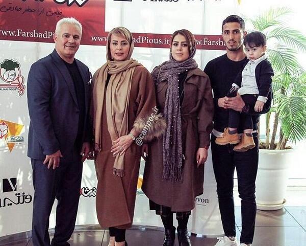 عکس جدید فوتبالیست های ایرانی و همسرانشان