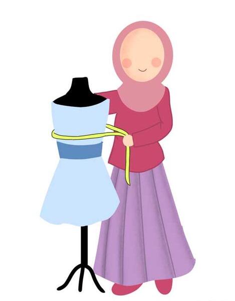 فانتزی عکس خیاطی کارتونی
