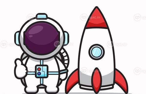 عکس فضانورد فانتزی کارتونی