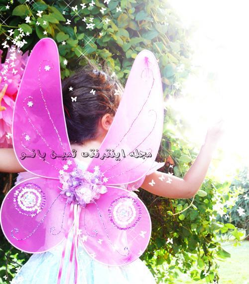 عکس بال فرشته کودکانه