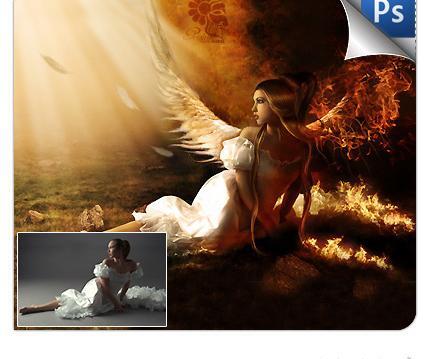 عکس یک فرشته ی واقعی