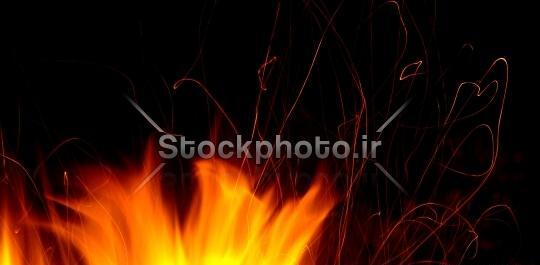 عکس فرشته نگهبان اتش