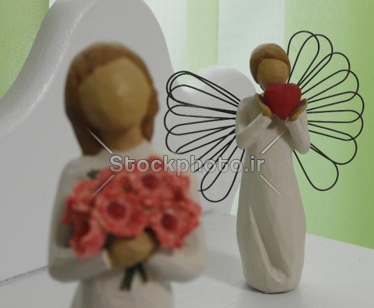 عکس فرشته نگهبان اتش