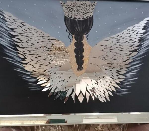 عکس نقاشی فرشته بالدار