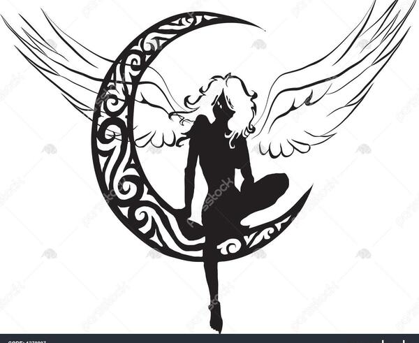 عکس فرشته ماهی سفید