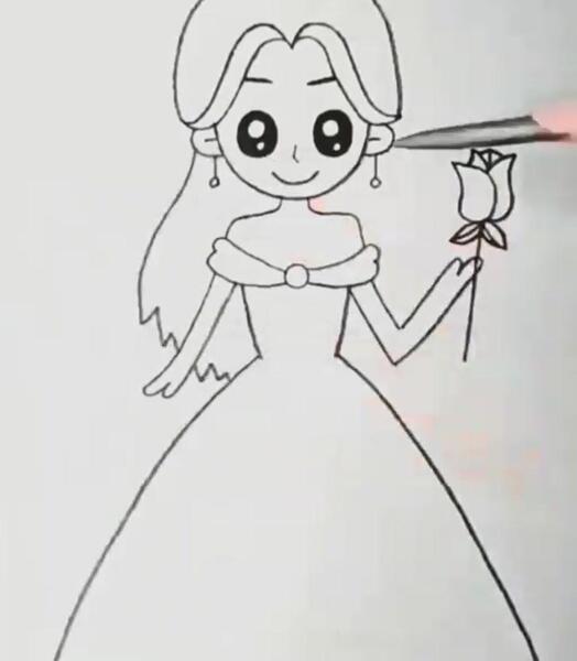 عکس نقاشی فرشته کوچولو