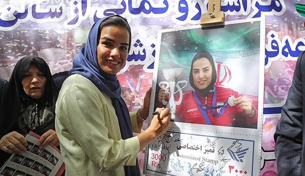 عکس فرشته کریمی بازیکن فوتسال