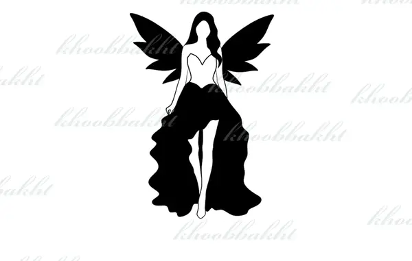 عکس لایه باز فرشته