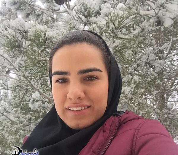 عکس فرشته کریمی با همسرش