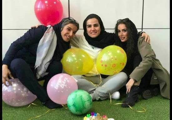 عکس فرشته کریمی با همسرش