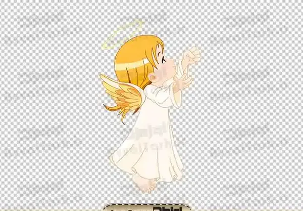 عکس فرشته کارتونی با حجاب