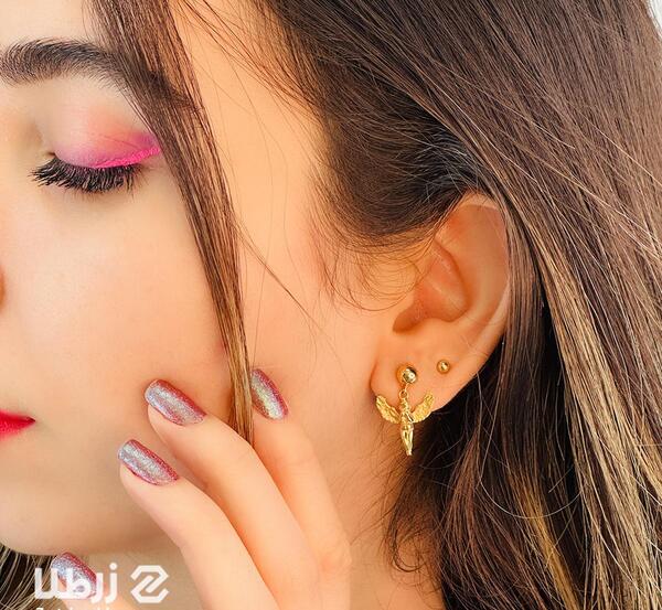 عکس گوشواره طرح فرشته