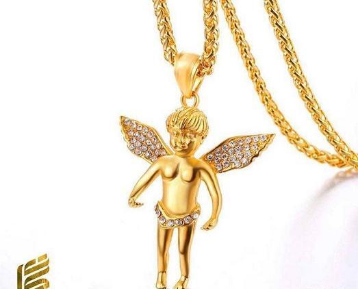 عکس گردنبند طرح فرشته
