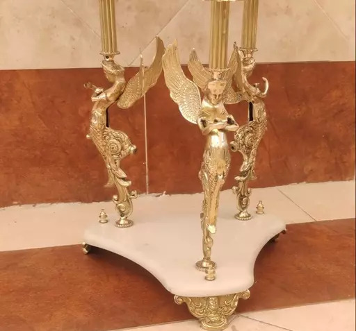 عکس میز برنز طرح فرشته