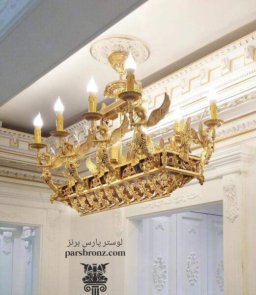 عکس میز برنز طرح فرشته
