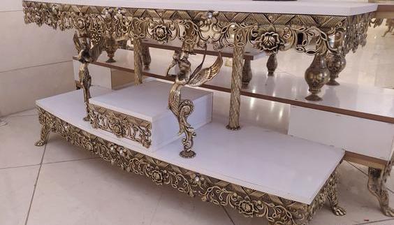 عکس میز برنز طرح فرشته