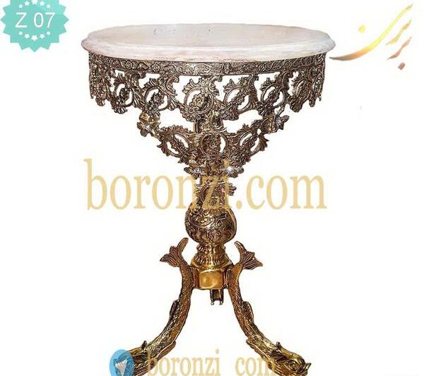 عکس میز برنز طرح فرشته