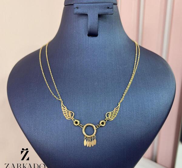 عکس گردنبند فرشته طلا