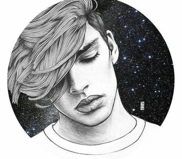 عکس نقاشی فرشته و شیطان