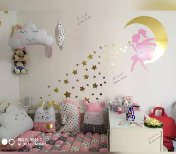 عکس فرشته ی صورتی