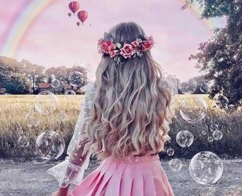 عکس دختر فرشته برای پروفایل