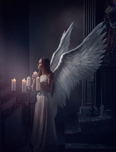 عکس دختر فرشته ای