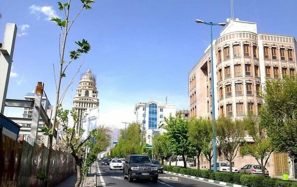 عکس خیابان فرشته تهران