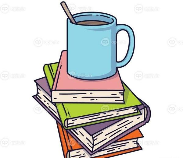 عکس فانتزی کتاب و قهوه