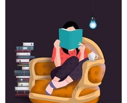 عکس فانتزی کتاب خواندن دختر