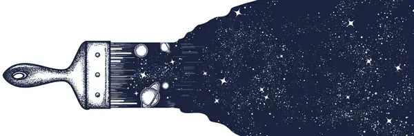 عکس فانتزی از کهکشان