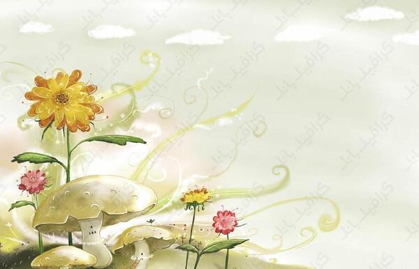 عکس فانتزی گل بابونه