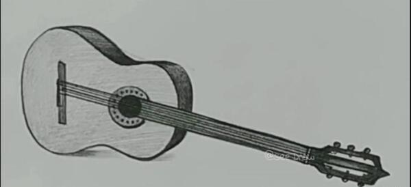 عکس فانتزی از گیتار