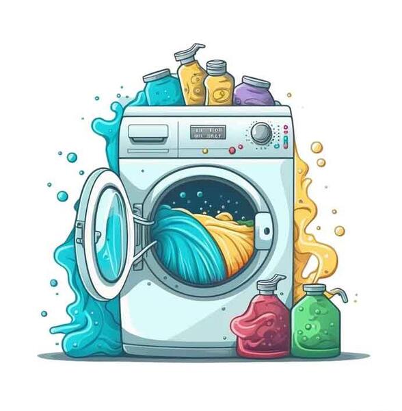 عکس لباسشویی فانتزی