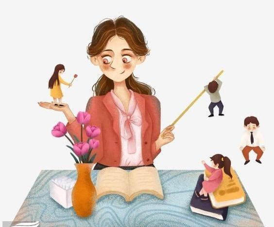 عکس فانتزی معلم و دانش آموزان