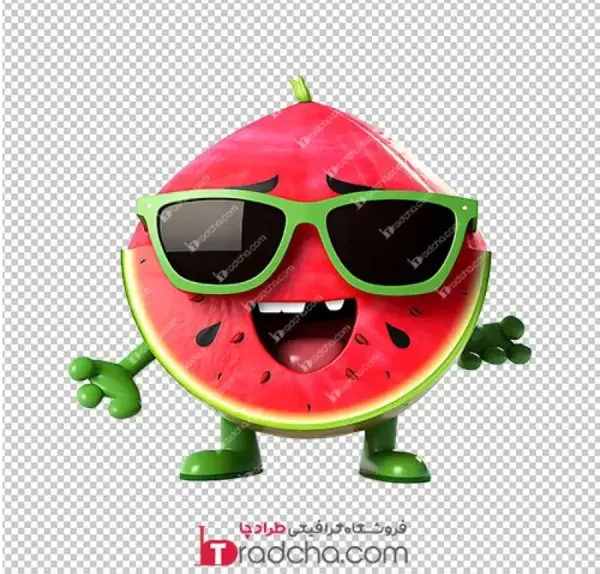 عکس فانتزی هندوانه و انار