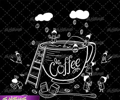 عکس های فانتزی از قهوه
