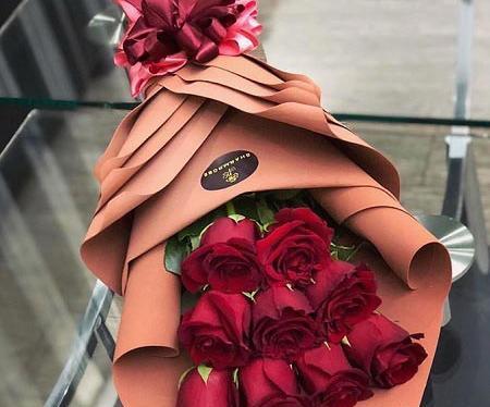 عکس گل قرمز فانتزی