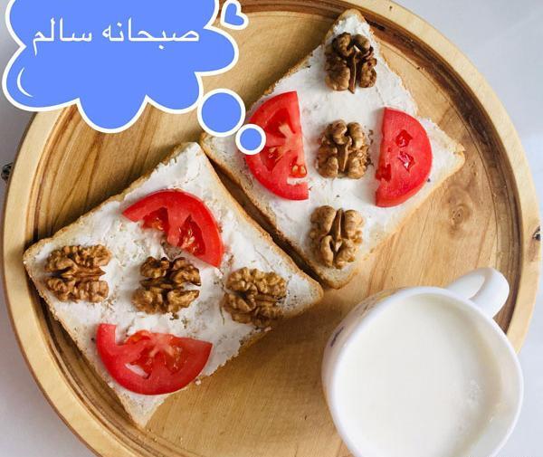 عکس فانتزی صبحانه سالم
