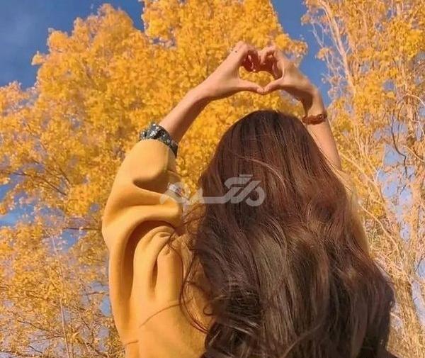عکس پروفایل زرد فانتزی