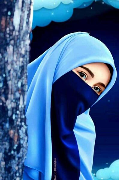 عکس دخترانه حجابی فانتزی