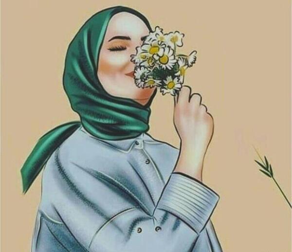 عکس دخترانه حجابی فانتزی