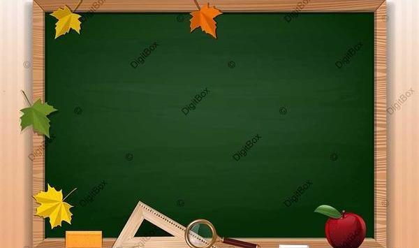 عکس تخته سیاه فانتزی برای نوشتن متن